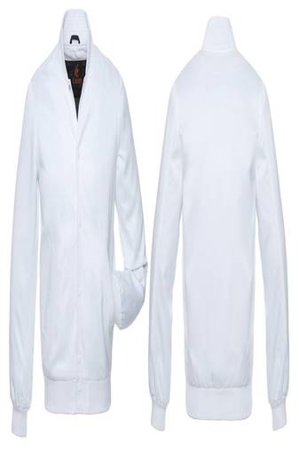 men's white lambskin leather biker jacket classic button front style