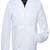 Men's white genuine lambskin leather jacket- front button biker style