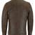 men's  dark brown genuine lambskin leather jacket zipper look biker style