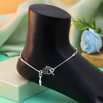 Multi color oxidised anklet 2
