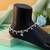 Multi color oxidised anklet