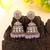 Light purple color kundan earrings