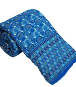 Handblock Pure Cotton Double Bed Razai