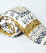 Jaipuri Floral Print Cotton Double Bed319