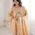Womens new trending fendy fabric with real mirror with coding embroidered lace work kurta set