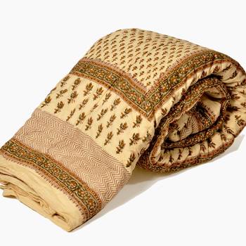 Jaipuri Block Print Cotton Double Bed 1