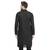 Black chikankari cotton embroidery men kurta