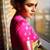 Parrot green art silk woven saree