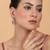 American diamond crystalpink earrings for women