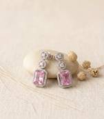 Classic pastelpink ad earrings