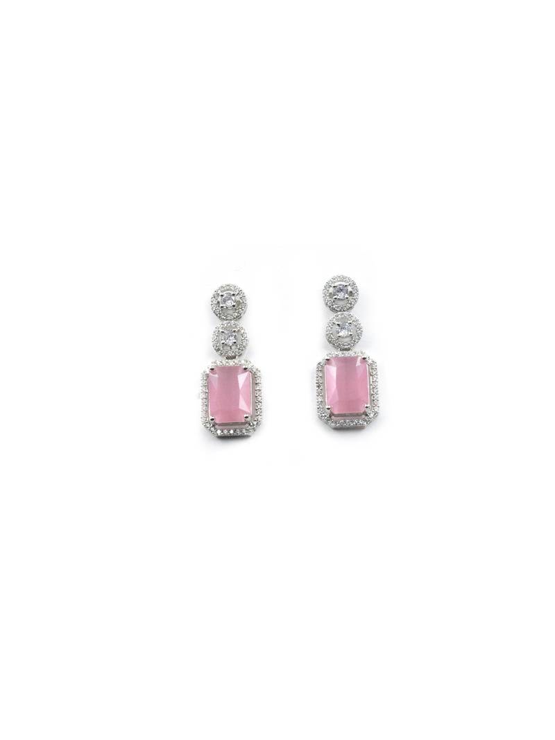 Classic pastelpink ad earrings