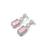 Classic pastelpink ad earrings