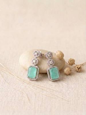 Classic turquoise ad earrings 1