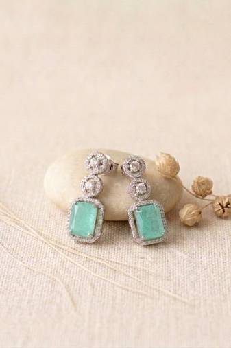 Classic turquoise ad earrings