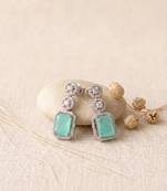 Classic turquoise ad earrings