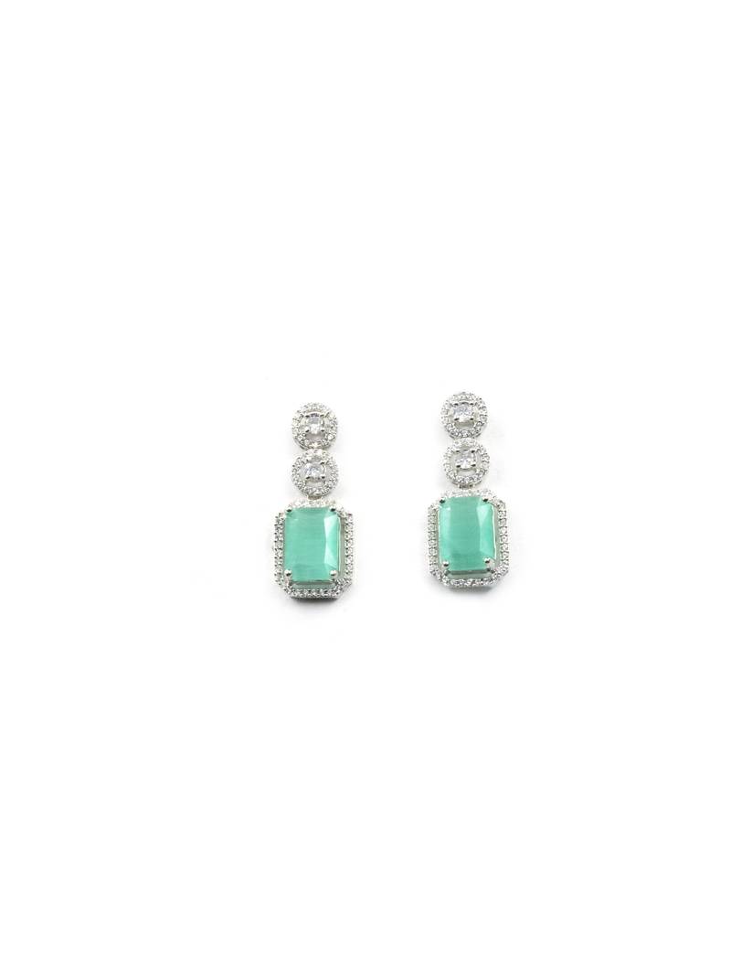 Classic turquoise ad earrings