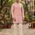 Men's stylish georgette sequins embroidery kurta 