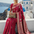 Purple Banarasi Silk Saree with Rich Zari Work Saree with blouse 