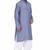 Yellow rayon kurta paired with white cotton dhoti style salwar