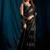 Black color satin silk with foil patta & zircon handwork border saree