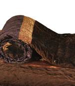 Jaipuri Brasso Floral Single Bed Velvet