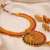 Multicolor kemp temple necklace set