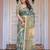 Classic handloom cotton floral design saree for women with blouse