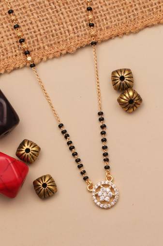 Traditional  gold plated mangalsutra