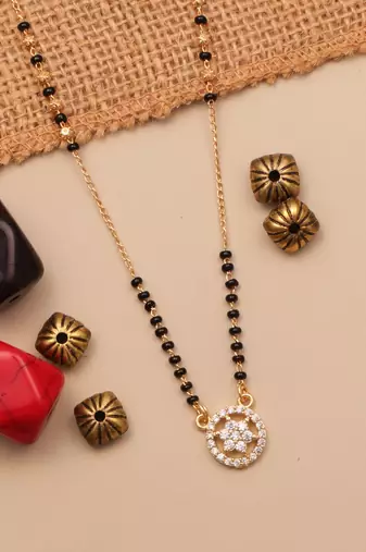 Traditional  gold plated mangalsutra