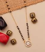 Traditional  gold plated mangalsutra