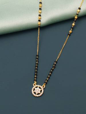 Traditional  gold plated mangalsutra 2