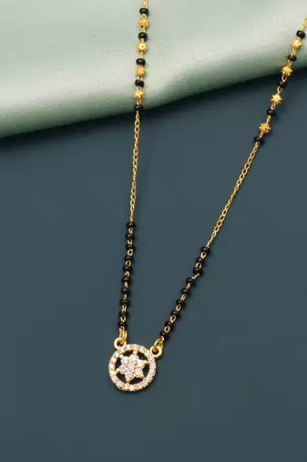 Traditional  gold plated mangalsutra