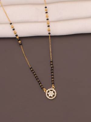 Traditional  gold plated mangalsutra 3