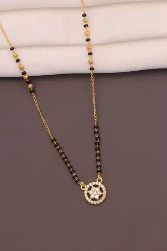 Traditional  gold plated mangalsutra