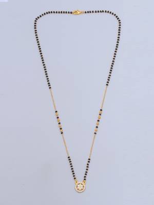 Traditional  gold plated mangalsutra 4