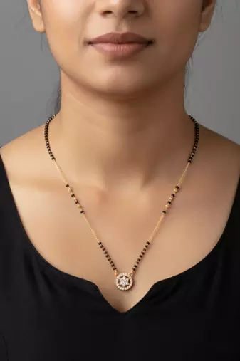 Traditional  gold plated mangalsutra