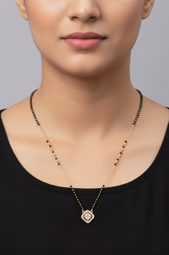 Traditional  gold plated mangalsutra