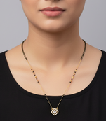 Traditional  gold plated mangalsutra