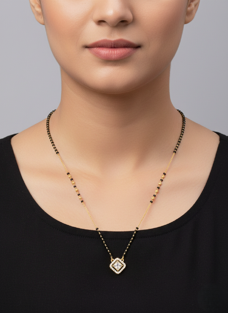 Traditional  gold plated mangalsutra