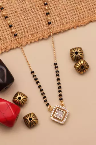 Traditional  gold plated mangalsutra