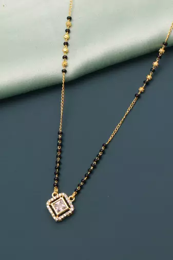 Traditional  gold plated mangalsutra