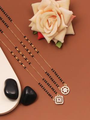 Traditional  gold plated mangalsutra 1