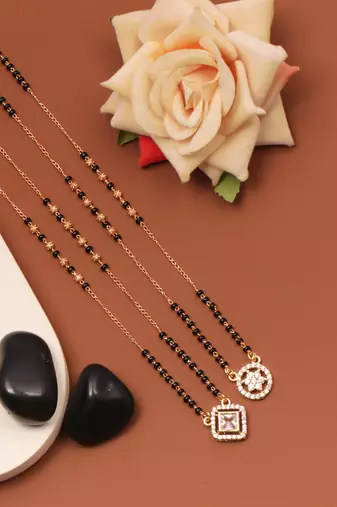 Traditional  gold plated mangalsutra