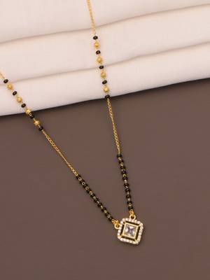 Traditional  gold plated mangalsutra 4
