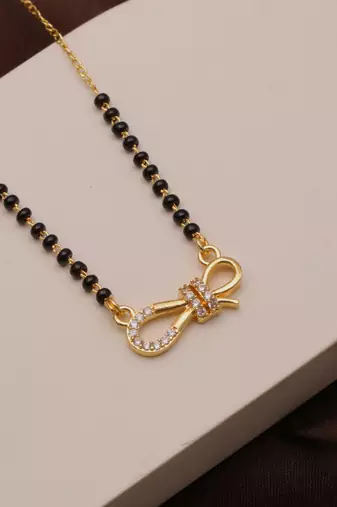 Traditional  gold plated mangalsutra
