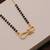 Traditional  gold plated mangalsutra