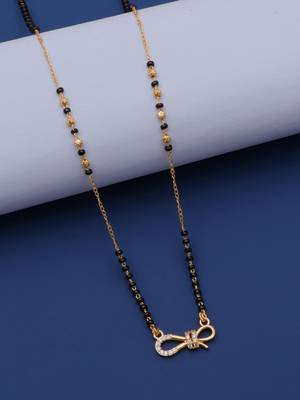 Traditional  gold plated mangalsutra 2