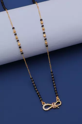 Traditional  gold plated mangalsutra