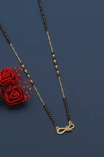Traditional  gold plated mangalsutra