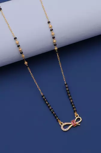 Traditional  gold plated mangalsutra